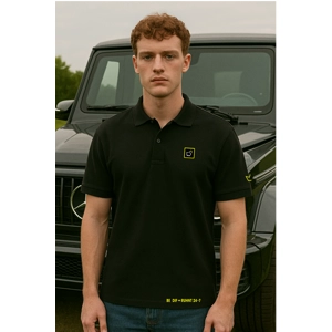 BLACK POLO SHIRT