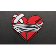 Heart Embroidery Patch