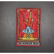 Horror Tarot Embroidery Patch - The Hanged Man