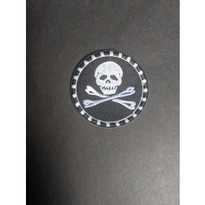 Skull Embroidery Patch