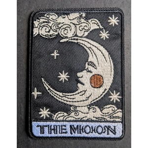 Tarot Embroidery Patch - The Moon