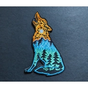 Wolf Embroidery Patch