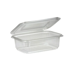 750cc Clear hinged salad container