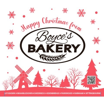 Boyces Christmas Paper bag