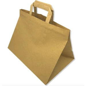 JUMBO KRAFT PAPER CARRIER BAGS  X250