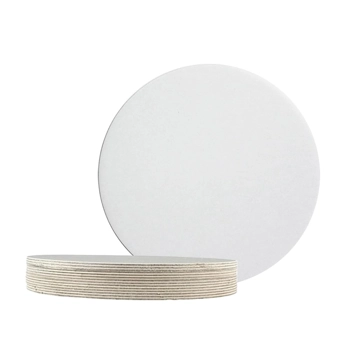 8" POLYCOATED ROUND DISC 100