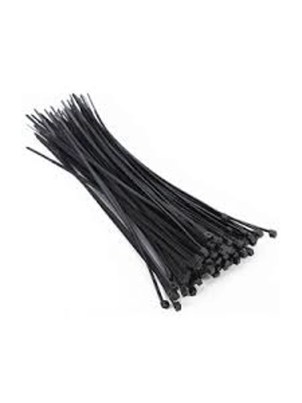 Vezice crne 20cm/100kom