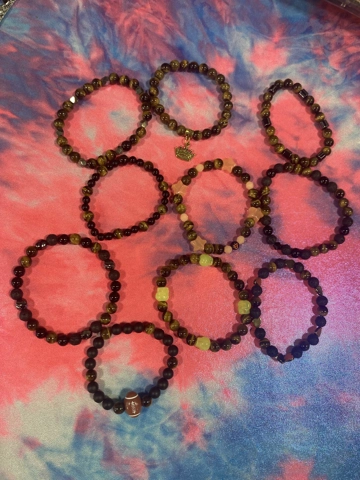 Brown Stone EarthCare Bracelets