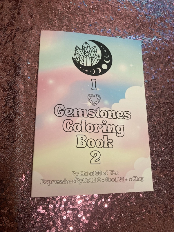 I Love Gemstones Coloring Book 2