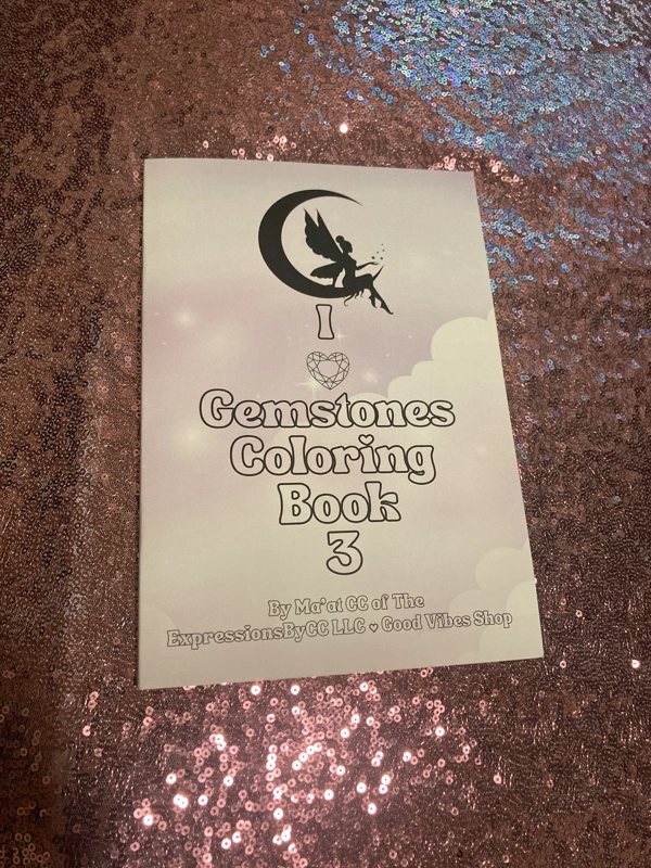 I Love Gemstones Coloring Book 3