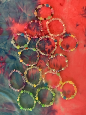 XByCC Glass Bead Bracel..