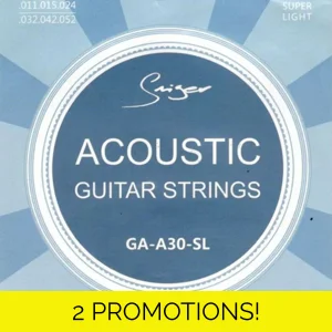 Smiger GA-A30-SL Acoustic Guitar Strings 11 Gauge
