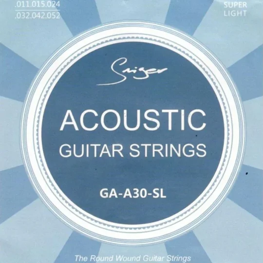 Smiger GA-A30-SL Acoustic Guitar Strings 11 Gauge