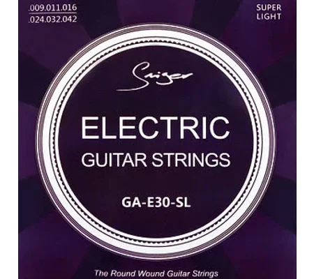 Smiger GA-E30 Electric Guitar Strings SL 9 Gauge