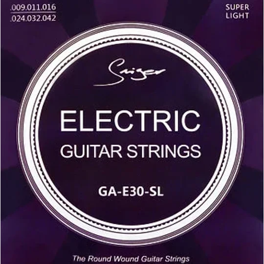 Smiger GA-E30 Electric Guitar Strings SL 9 Gauge