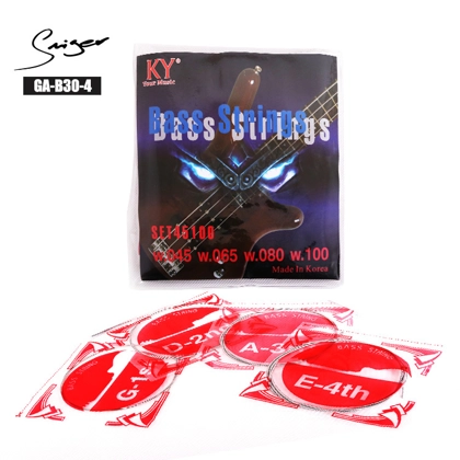 Smiger KY Bass Guitar Strings Set - 45-100 GA-B30-4