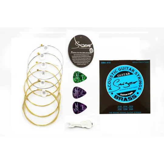 Smiger Acoustic Guitar Brass Strings GBA-010