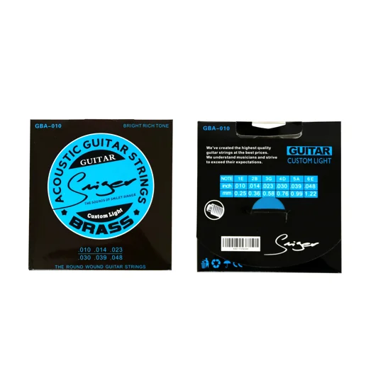 Smiger Acoustic Guitar Brass Strings GBA-010