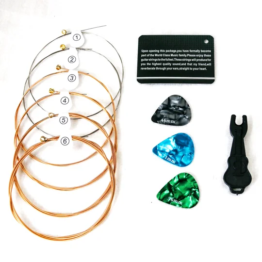 Smiger Acoustic Phosphor Bronze 10 Gauge Guitar Strings GPA-010