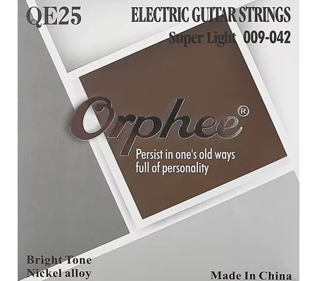 Orphee Electric 9-Gauge QE25 Guitar Strings