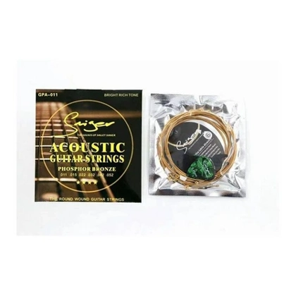 Smiger Acoustic Phosphor Bronze Guitar Strings 11 Gauge - GPA-011