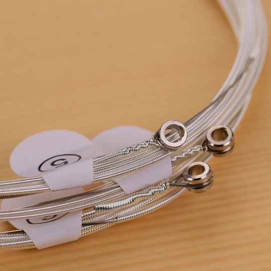 Ziko Acoustic Silver 10 Gauge Guitar Strings - DUS-010