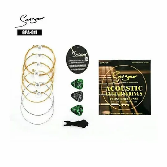 Smiger Acoustic Phosphor Bronze Guitar Strings 11 Gauge - GPA-011
