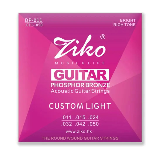 Ziko Acoustic Phosphor 11 Gauge DP-011 Guitar Strings