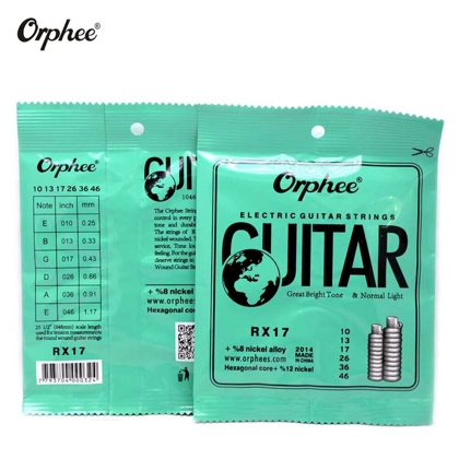 Orphee Electric 10 Gauge RX17 Guitar Strings: Unleash Your Musical Potential"