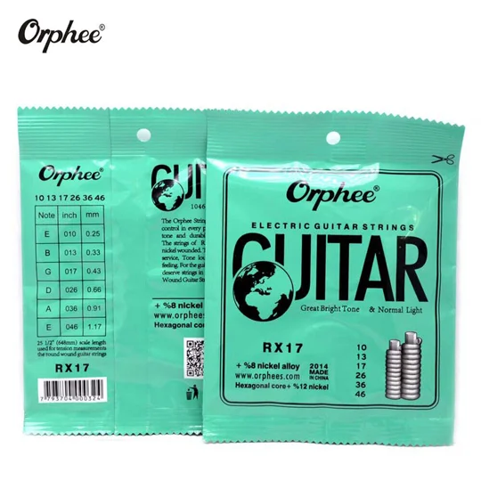 Orphee Electric 10 Gauge RX17 Guitar Strings