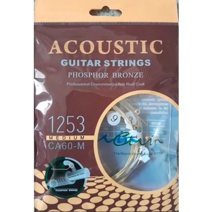Civin Acoustic CA60-M Phosphor Bronze Guitar Strings - Perfect for Rich, Resonant Tones"