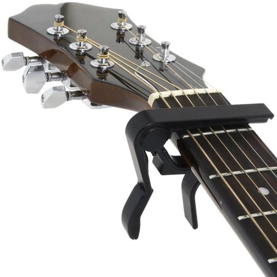 Sleek Black Ukulele Capo