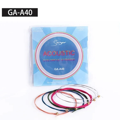 Smiger Acoustic Colour GA-A40 Guitar Strings: Harmonise Your Sound with Brilliance