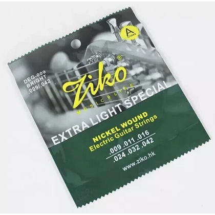 Ziko Electric DEG-009 Guitar Strings: Unleash Your Sound with Precision and Power