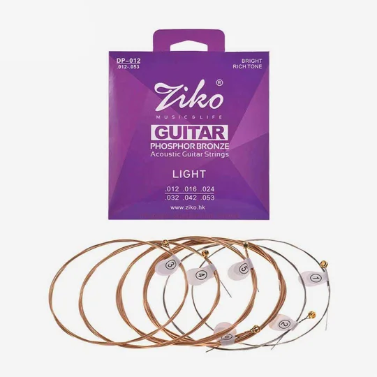 Ziko Acoustic Phosphor 12 Gauge Guitar Strings DP-012