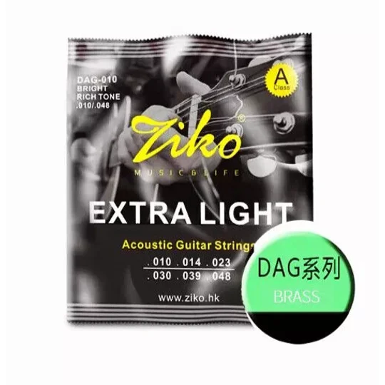 Ziko Acoustic 10 Gauge DAG-010 Guitar Strings