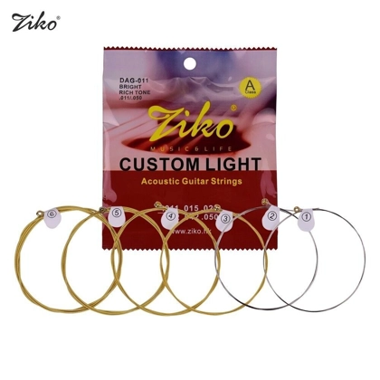 Ziko Acoustic 11 Gauge DAG-011 Guitar Strings: Unleash Pure Sound Excellence