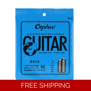Orphee Electric 9-Gauge RX15 Guitar Strings - Unleash Your Sonic Potential
