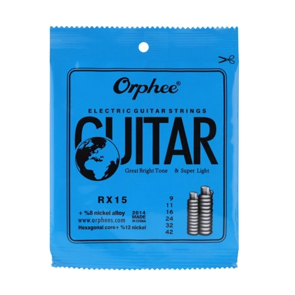 Orphee Electric 9-Gauge RX15 Guitar Strings - Unleash Your Sonic Potential