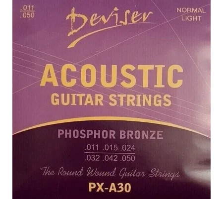 Deviser Acoustic 11 Gauge PX-A30 Guitar Strings