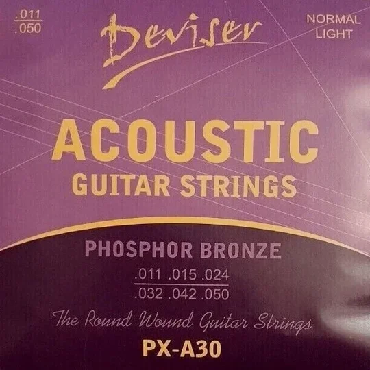Deviser Acoustic 11 Gauge PX-A30 Guitar Strings