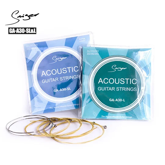Smiger GA-A30-SL Acoustic Guitar Strings 11 Gauge
