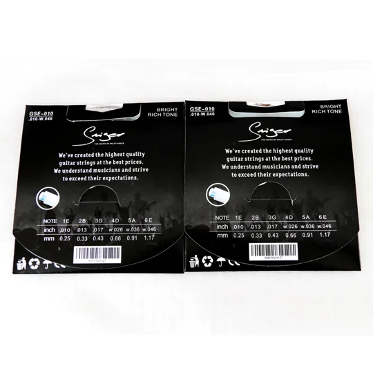 Smiger Electric Guitar Strings 10 Gauge Nickel Wound GSE-010