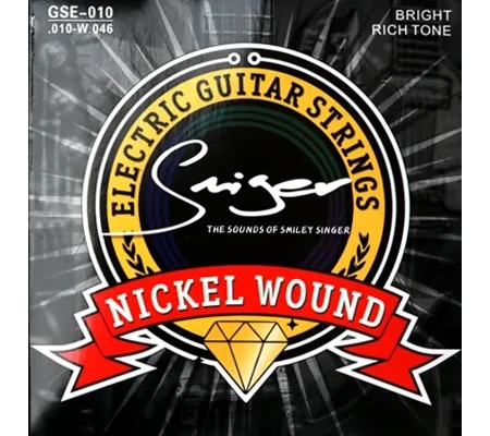 Smiger Electric Guitar Strings 10 Gauge Nickel Wound GSE-010
