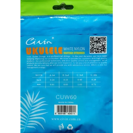 Civin Nylon Concert Ukulele Strings AECG
