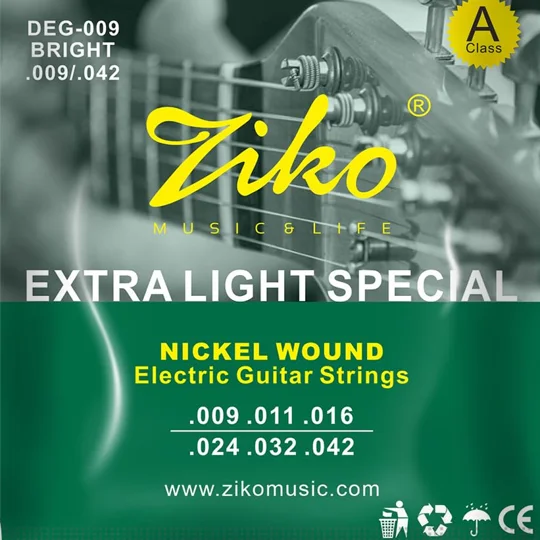 Ziko Electric DEG-009 Guitar Strings