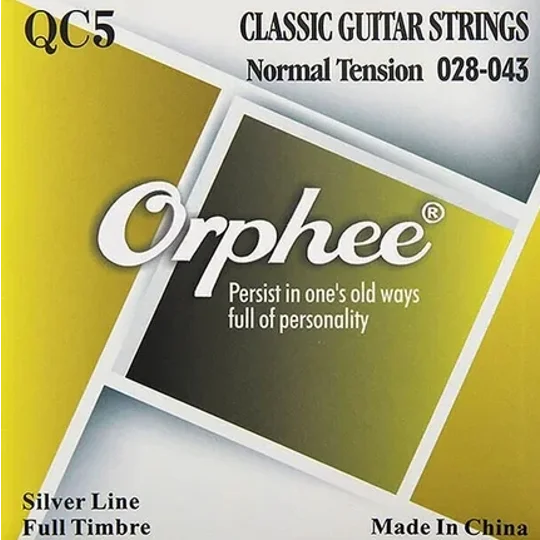 Orphée Classical Normal Tension QC5 Guitar Strings