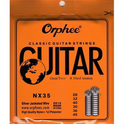 Orphée Classical Hard Tension NX35 Guitar Strings
