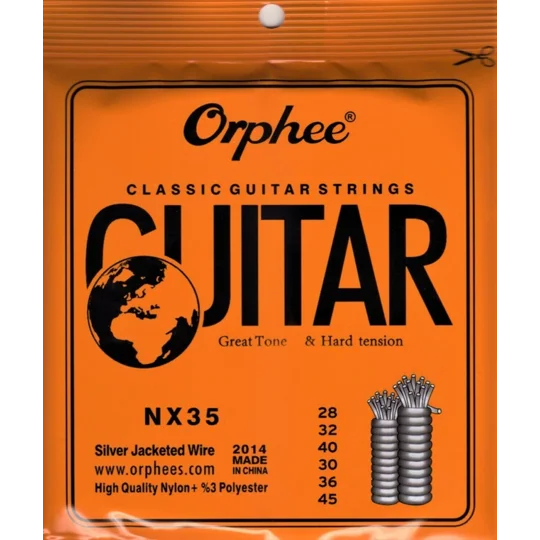 Orphée Classical Hard Tension NX35 Guitar Strings