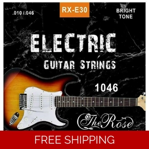 The Rose Electric 10 Gauge RX-E30 Guitar Strings: Precision Craftsmanship for Unrivalled Sound